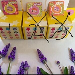 YAYA Scented Fun Fruits plush. Open Box with Sealed plastic bag. Pick 1.